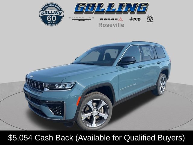 Gray (Steel Blue) 2026 Jeep Grand Cherokee L SUV / Crossover Four-Wheel Drive 8-Speed Automatic