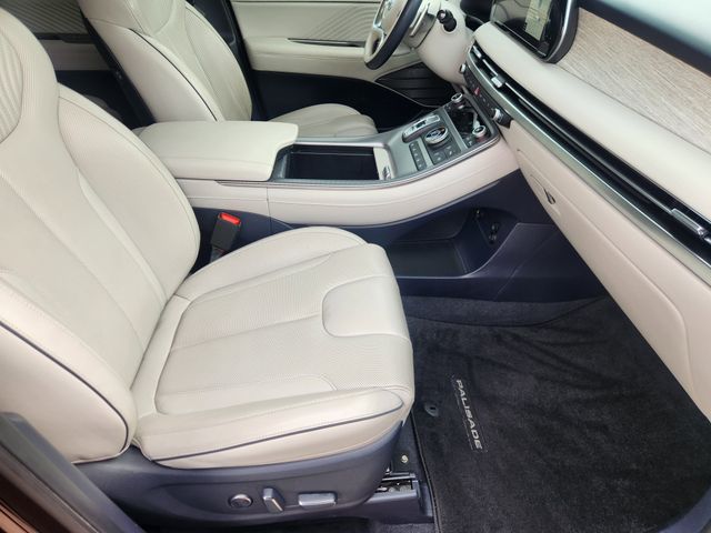 2023 Hyundai Palisade Calligraphy Red at Texan Dodge Chrysler Jeep Ram