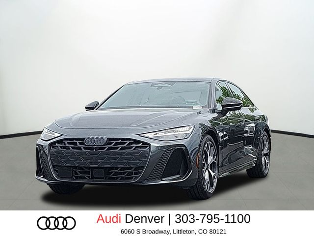 Daytona Gray Pearl Effect 2026 Audi A6 quattro Prestige 55 TFSI Sedan All-Wheel Drive 7-Speed Automatic