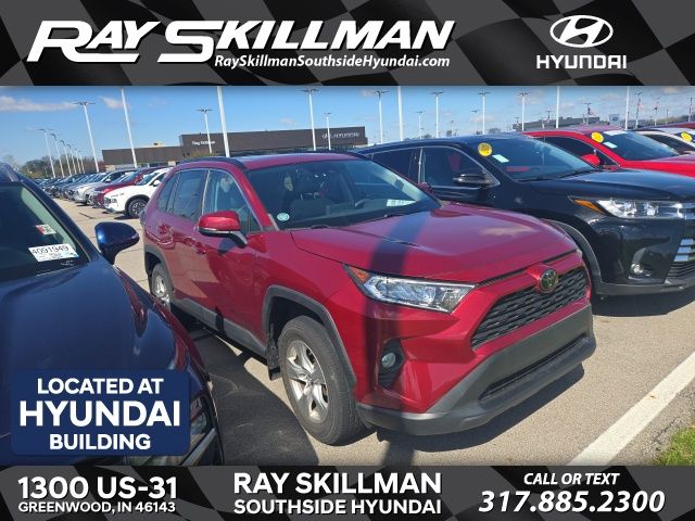 Pearl 2020 Toyota RAV4 XLE AWD SUV / Crossover All-Wheel Drive 8-Speed Automatic