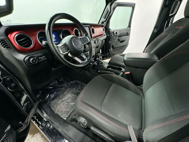 2022 Jeep Wrangler Unlimited Rubicon Black at Klick Lewis Buick Chevrolet