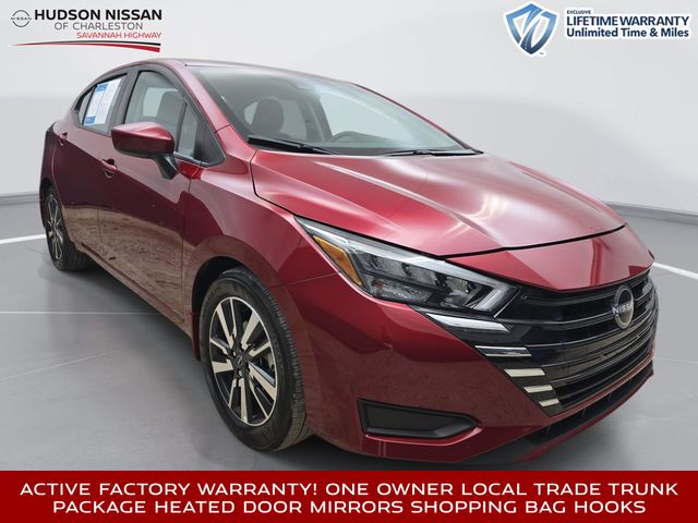 Red (Scarlet Ember Tintcoat) 2025 Nissan Versa Sedan Front-Wheel Drive Continuously Variable Transmission