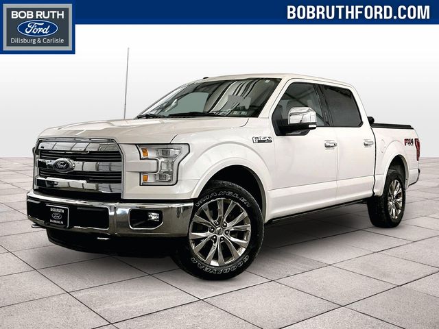 2015 Ford F-150 Lariat White at Phil Fitts Ford