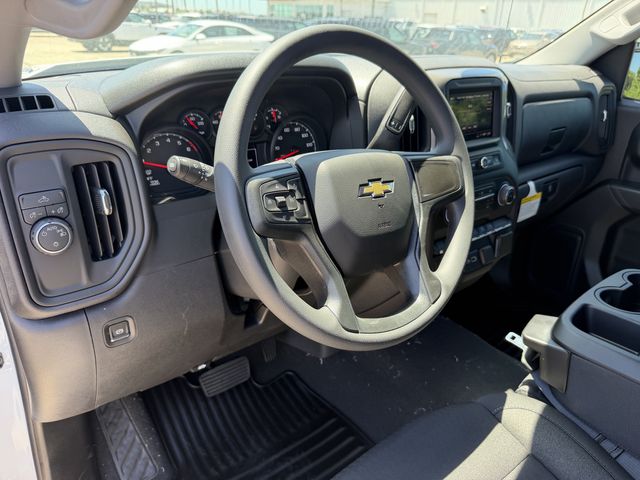 2026 Chevrolet Silverado 1500 Custom White at DeMontrond Gulf Freeway