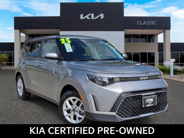 Steel Gray 2025 Kia Soul SUV / Crossover Front-Wheel Drive Continuously Variable Transmission