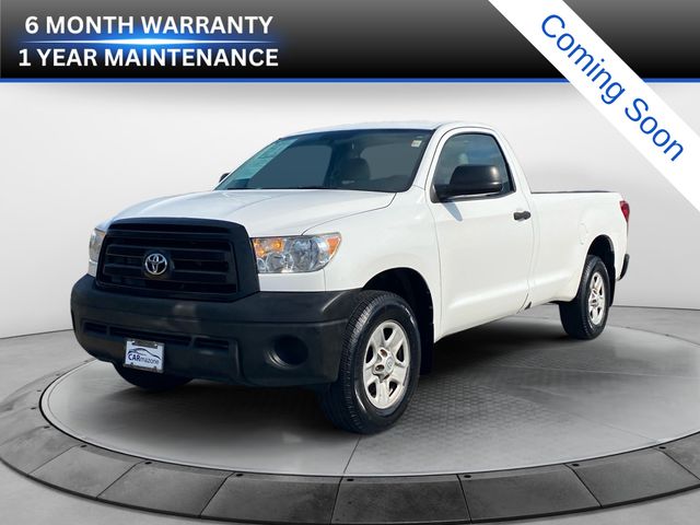Super White 2013 Toyota Tundra Pickup Truck 4X2 5-Speed Automatic Overdrive