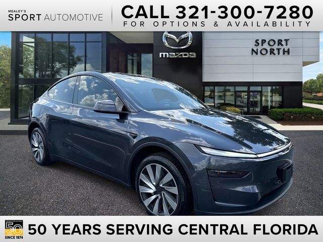 Stealth Gray 2026 Tesla Model Y SUV / Crossover Rear-Wheel Drive 1-Speed Automatic
