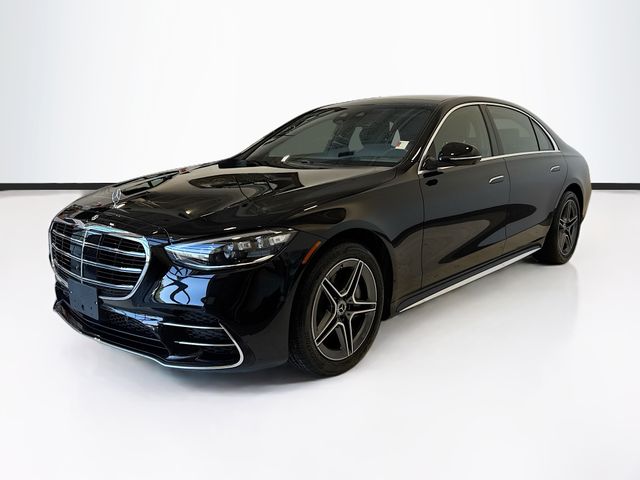 Obsidian Black Metallic 2024 Mercedes-Benz S-Class Sedan All-Wheel Drive 9-Speed Automatic