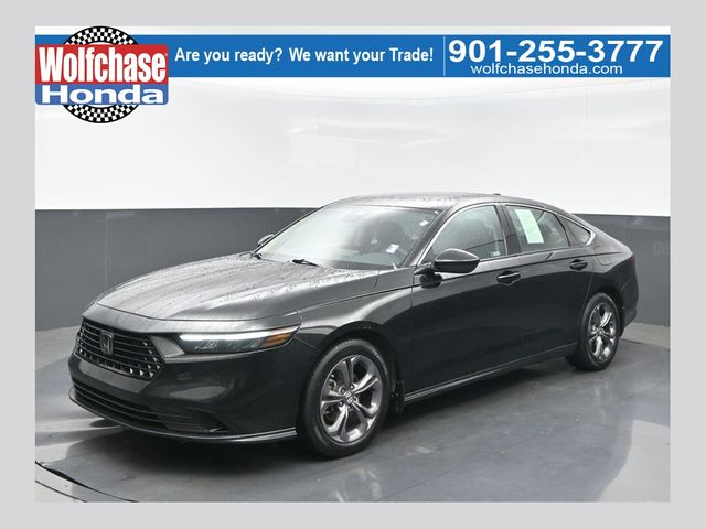 Meteorite Gray Metallic 2024 Honda Accord EX FWD Sedan Front-Wheel Drive Continuously Variable Transmission