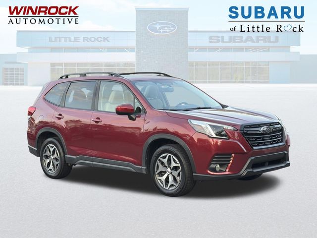 Crimson Red Pearl 2023 Subaru Forester SUV / Crossover All-Wheel Drive Continuously Variable Transmission