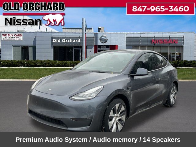 Midnight Silver Metallic 2022 Tesla Model Y Long Range AWD SUV / Crossover All-Wheel Drive 1-Speed Automatic