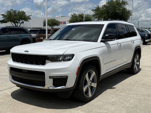 2021 Jeep Grand Cherokee L Limited White at Classic Elite Chevrolet Sugar Land