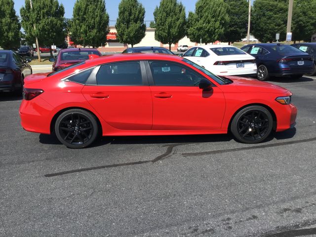 Rallye Red 2026 Honda Civic Sport FWD Sedan Front-Wheel Drive Continuously Variable Transmission