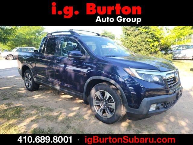 Blue 2019 Honda Ridgeline Pickup Truck Front-Wheel Drive 6-Speed Automatic