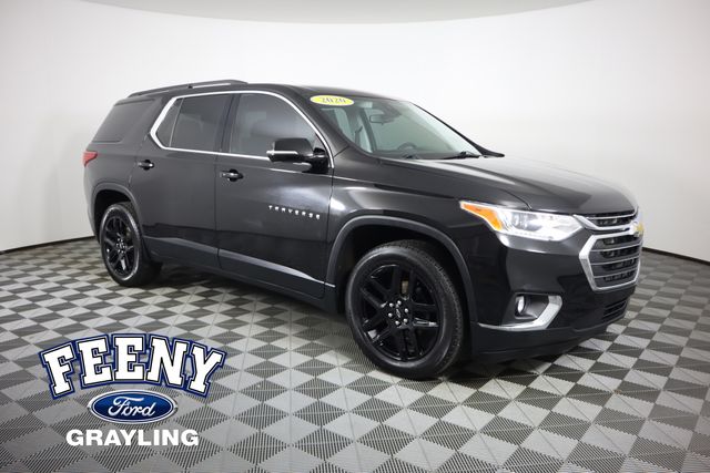Mosaic Black Metallic 2020 Chevrolet Traverse SUV / Crossover Four-Wheel Drive 9-Speed Automatic