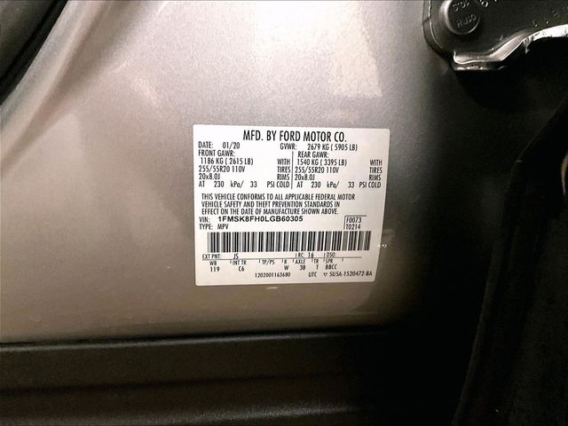 2020 Ford Explorer Limited Silver at Klick Lewis Buick Chevrolet