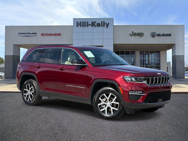 Velvet Red Pearlcoat 2025 Jeep Grand Cherokee Limited 4WD SUV / Crossover Four-Wheel Drive 8-Speed Automatic
