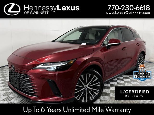 Matador Red Mica 2025 Lexus RX SUV / Crossover All-Wheel Drive 8-Speed Automatic