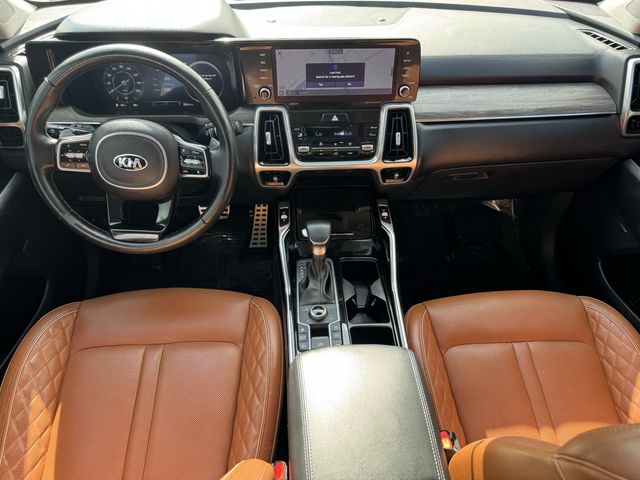 2021 Kia Sorento SX Prestige X-Line Silver at Shottenkirk Kia Fort Bend