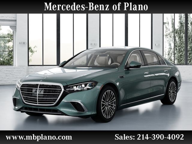 Verde Silver Metallic 2027 Mercedes-Benz S-Class Sedan All-Wheel Drive 9-Speed Automatic