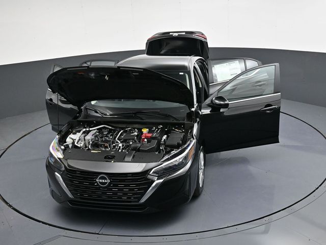 2025 Super Black Nissan Sentra S FWD Sedan