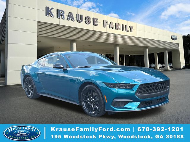 Adriatic Blue Metallic 2026 Ford Mustang Coupe Rear-Wheel Drive Automatic