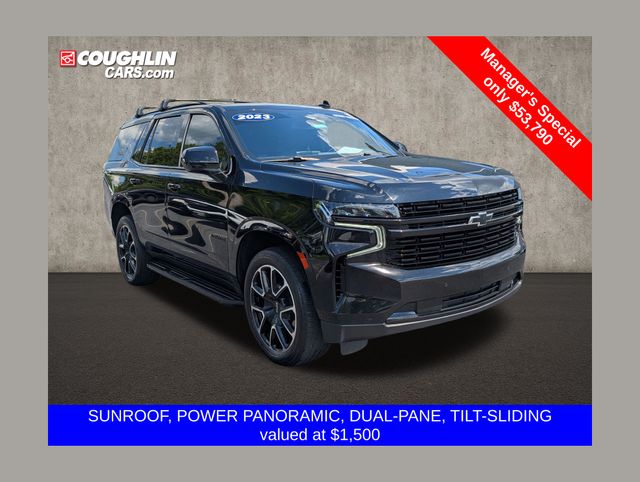 Black 2023 Chevrolet Tahoe SUV / Crossover Four-Wheel Drive