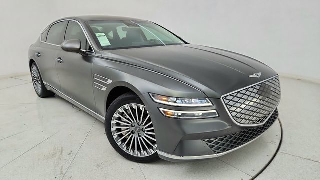 Makalu Gray 2024 Genesis G80 Electrified Advanced AWD Sedan All-Wheel Drive 1-Speed Automatic