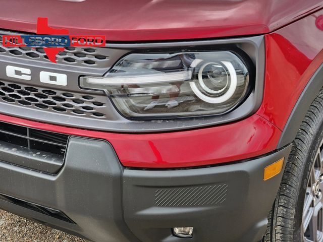 2025 Ruby Red Metallic Tinted Clearcoat Ford Bronco Sport Big Bend 4X4 SUV