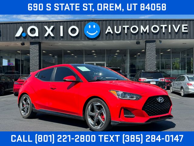 Racing Red 2020 Hyundai Veloster Coupe Front-Wheel Drive Automatic