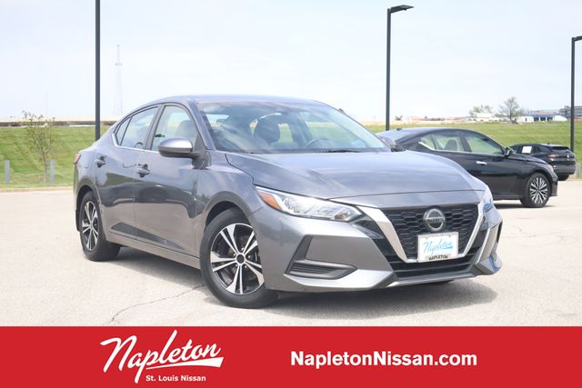 Gray (Gun Metallic) 2021 Nissan Sentra SV FWD Sedan Front-Wheel Drive Continuously Variable Transmission