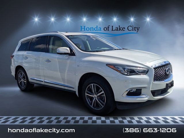 Majestic White 2020 INFINITI QX60 Luxe AWD SUV / Crossover All-Wheel Drive Continuously Variable Transmission