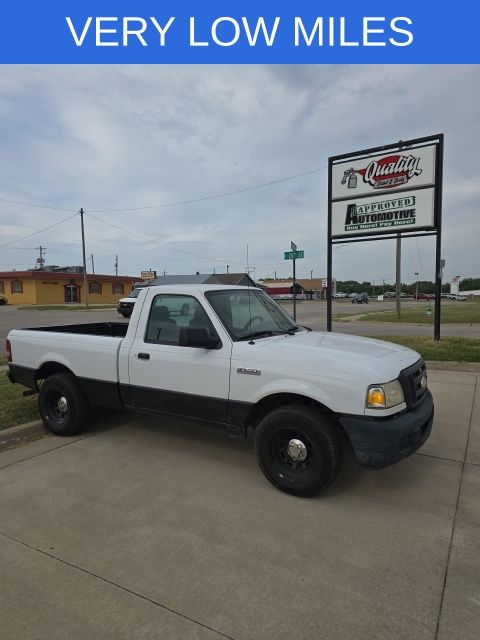 White 2006 Ford Ranger Pickup Truck 5-Speed Manual Overdrive