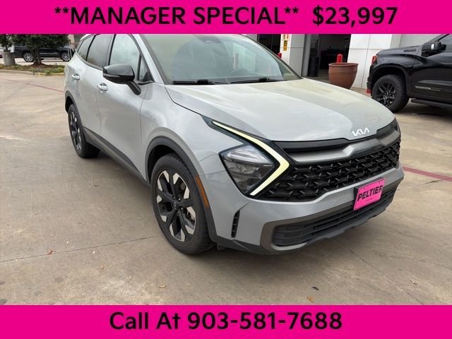 Wolf Gray 2023 Kia Sportage X-Line AWD SUV / Crossover All-Wheel Drive 8-Speed Automatic