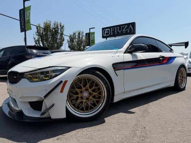 Alpine White 2019 BMW M4 Coupe Rear-Wheel Drive 7-Speed Automatic