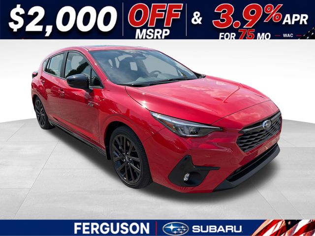 Pure Red 2026 Subaru Impreza Wagon All-Wheel Drive Continuously Variable Transmission