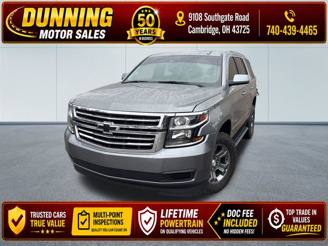 Gray (Satin Steel Metallic) 2018 Chevrolet Tahoe SUV / Crossover Four-Wheel Drive 6-Speed Automatic Overdrive