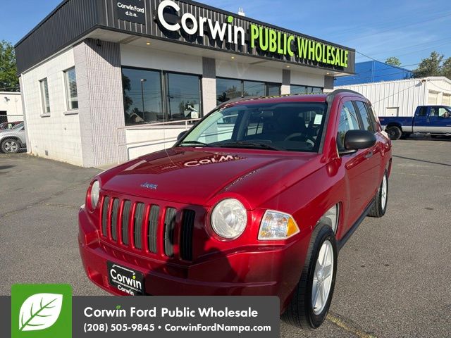 Inferno Red Crystal Pearl 2007 Jeep Compass SUV / Crossover Front-Wheel Drive 5-Speed Manual