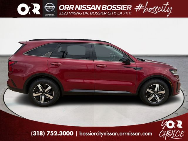 Passion Red Tintcoat 2021 Kia Sorento S FWD SUV / Crossover Front-Wheel Drive 8-Speed Automatic