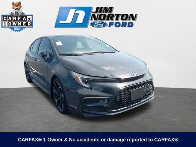 Midnight Black Metallic 2025 Toyota Corolla Sedan Front-Wheel Drive Continuously Variable Transmission