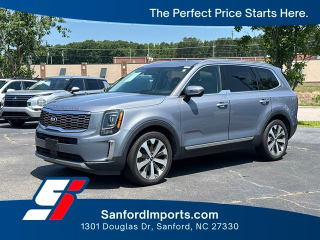 Everlasting Silver 2021 Kia Telluride SUV / Crossover All-Wheel Drive 8-Speed Automatic