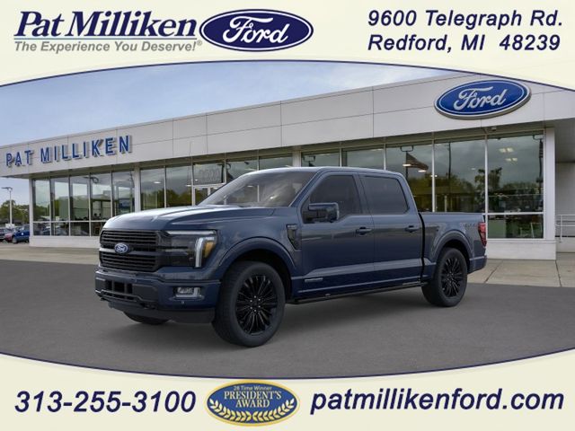 Antimatter Blue Metallic 2026 Ford F-150 Pickup Truck Four-Wheel Drive Automatic