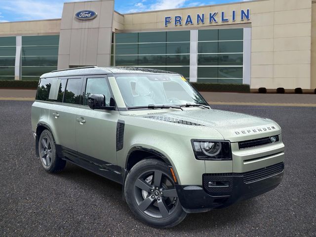Pangea Green Metallic 2025 Land Rover Defender SUV / Crossover All-Wheel Drive 8-Speed Automatic