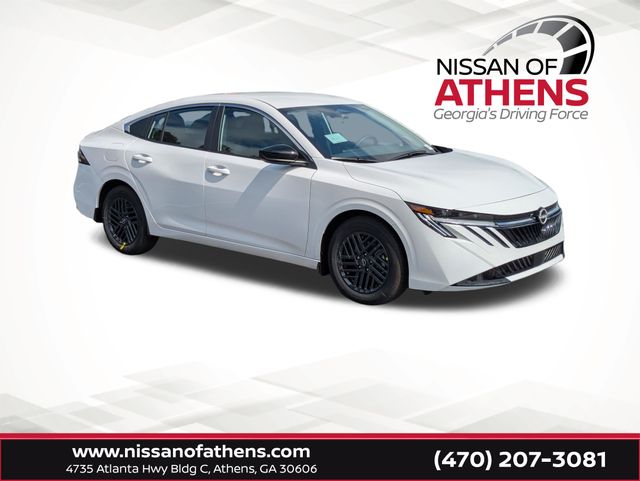 White (Fresh Powder) 2026 Nissan Sentra Sedan Front-Wheel Drive Continuously Variable Transmission