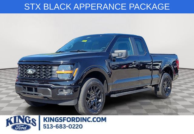 Black Metallic 2025 Ford F-150 Pickup Truck Four-Wheel Drive Automatic