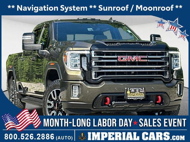 Woodland Green 2023 GMC Sierra 2500HD Pickup Truck Four-Wheel Drive 6-Speed Automatic