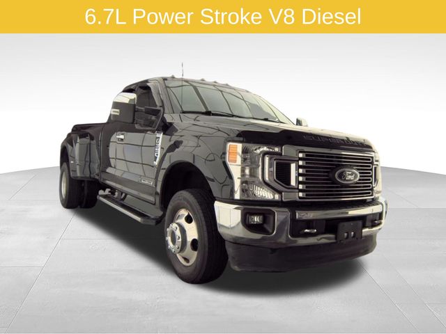 Black Metallic 2021 Ford F-350 Super Duty Pickup Truck Four-Wheel Drive Automatic