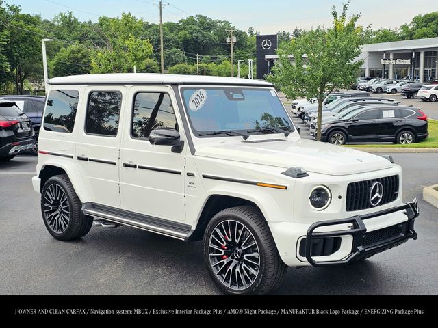 Polar White 2026 Mercedes-Benz G-Class SUV / Crossover All-Wheel Drive 9-Speed Automatic