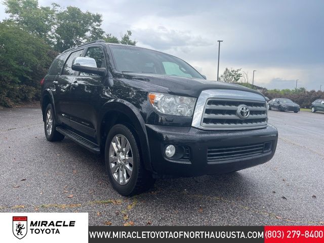 Black 2011 Toyota Sequoia Platinum 4WD SUV / Crossover Four-Wheel Drive 6-Speed Automatic Overdrive