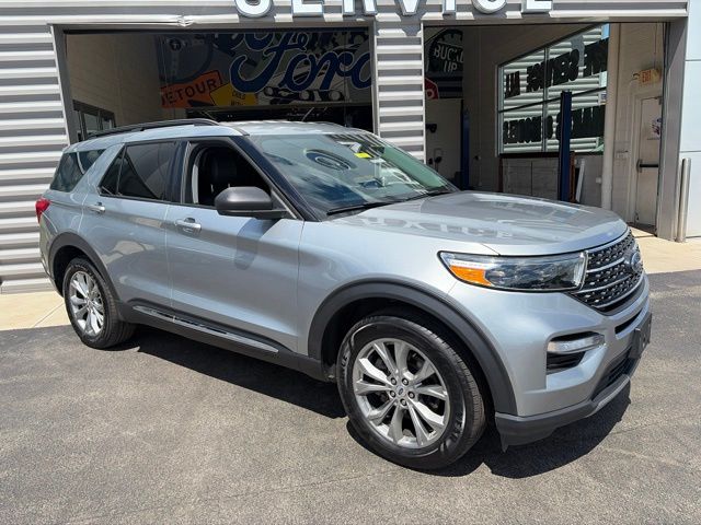 2023 Ford Explorer XLT Silver at Phil Fitts Ford
